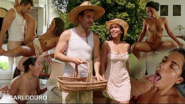 Brazilian Beauty Mia Nins Picked Berries, Then Got Destroyed in the Kitchen & Bedroom Cum in mouth & Natural Tits – Carlo Duro