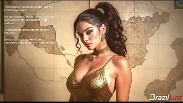 Brazilian slut sucks cock with pleasure[AI]