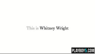 Brunette pornstar Whitney Wright shows us how to orgasm exactly