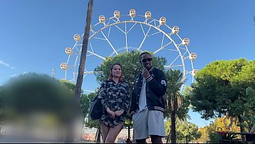 Colombian Redhead Slut Fucks Huge Black Cock in Public – Ferris Wheel to Street Cum in Mouth!