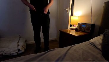 Creampie my wife husband watches
