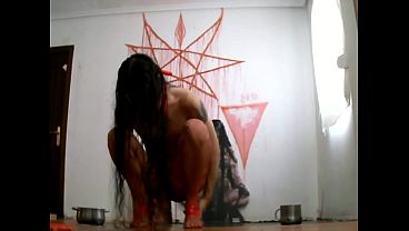 crossdresser gay boy with long hair