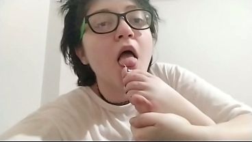 Doble amputada se chupa el pie FOOT FETISH