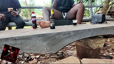 Found a slut milf at a village gathering… she kept flashing her panties to the village elders