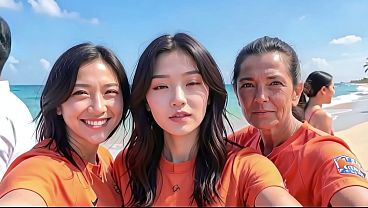 French Riviera Cute Asiann Holidays – AI Interactive Video