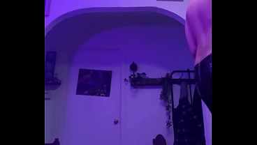 Goth dominatrix lift carry twink slave part 1