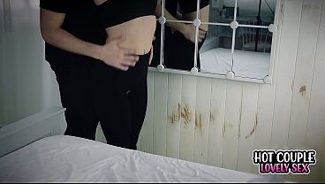 Hotwife Yoga Pants Ripped & Fucked Hard by Personal Trainer – Cum on Ass   Deep Creampie