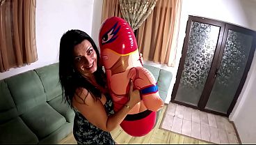 Inflatable Wrestler Cum Play. Dirty Talk, Doggy and Cum Licking preview