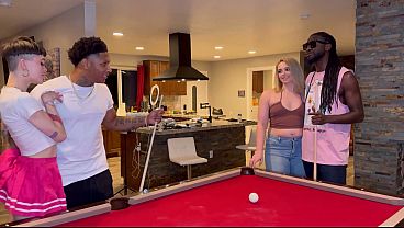 Interracial Anal Threesome Rebound Revenge Fuck