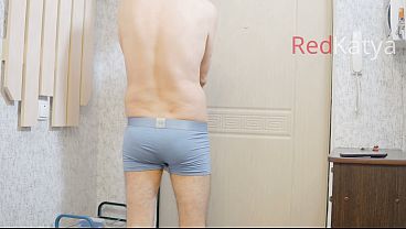 Katya the Courier – Wrong Package, Broken condom, creampie surprise