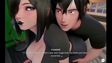 Mansion Days [ TABOO Hentai Game ] Ep.16 DOGGYSTYLE FUCK my GOTH STEP SISTER !