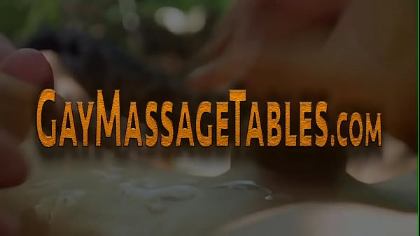 Masseur teen bangs his clients ass