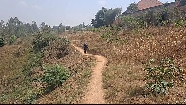 MASTURBATE HER PUSSY IN THE BUSH