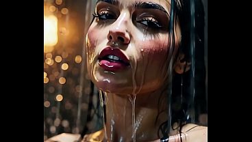mi madrasta milf latina de grandes tetas,es una zorra, luego de que la vi salir de la ducha no pudo evitar insinuarse para que le follara el culo sin piedad-AI PORN