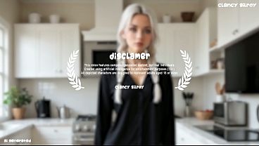 18yo Tight Blonde Teen Sarah Gets Her Young Pussy Completely Stretched and Destroyed by a Massive Thick Cock First Time Hardcore Rough Sex Until She Creams and Begs for More (Trailer ai generated)