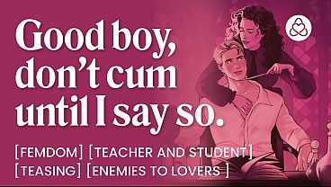 ASMR Audio Porn: Femdom Rival Rides Your Cock After Class – Teasing, Orgasm Control & Male Sub – Erotic Audio Roleplay for Women