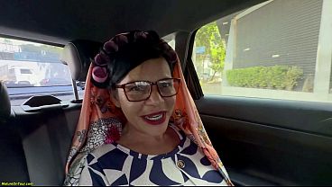 fat belly granny picked up for public outdoor ass fucking