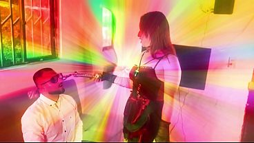 Femdom Brujería – Amber Preda domina mágicamente a Juan Stone en bondage Shibari