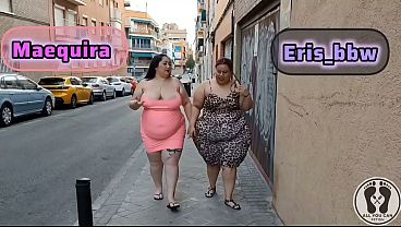 GODDESS BBW THREESOME WITH A LUCKY FAN