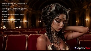 I fucked a cosplayer girl in the organ music hall [AI]