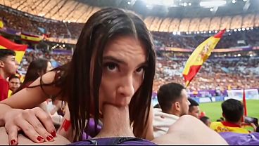 I Fucked a Spanish Cheerleader After Spain Won the World Cup Finals – AI Generated