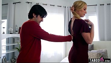 Mature stepmom Rachael Cavalli notices stepsons constant boner