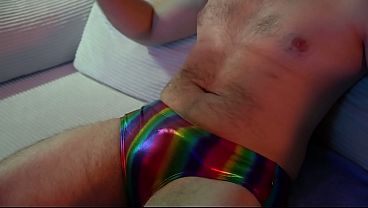 Sweatpants assjob grinding till he CUM in his pants