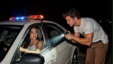 Traffic Stop Turned Handjob: She Rides the Officer POV (AI generated)