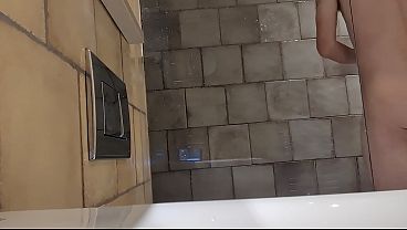 Watching a mature British bisexual man showering for you