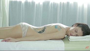 Brunette Hottie gets Fucked by a Horny Masseur