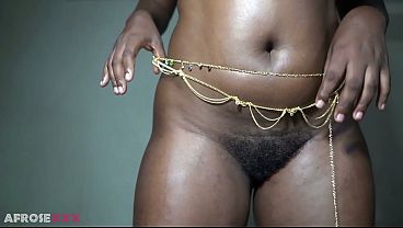 Dark skin thick body and huge aerolas