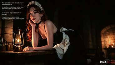 Destroying a slut in the tavern (AI)