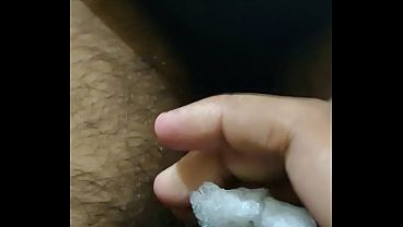 Hot sexy cock refresh with cooling ice