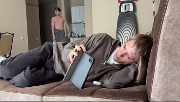 Hung Stud Steps Out Of The Shower And Uses His Cute Friend’s Juicy Ass