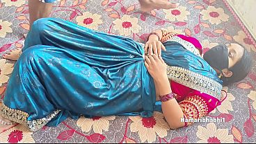 I Fuck My Chubby Desi Wife in Saree Hard in Doggystyle and Missionary POV with Thick Dick.
