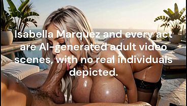 Isabella Marquez AI Generated Extreme Deepthroat Facefuck and Throat Fucking by the Infinity Pool
