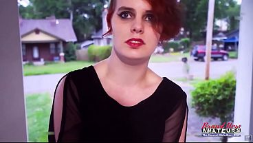 Marla Natural Ginger Newbie Turns Shy Into Full Oral Finish To Cum!