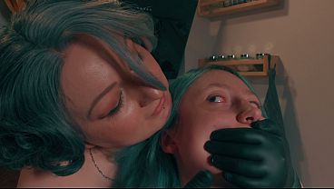 My House My Rules – Tall Stepmom Controls Skinny Girl’s Hairy Pussy & Mouth