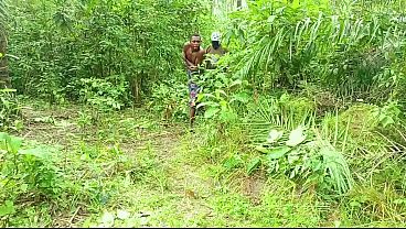 OUTDOOR   Huge Cock Fits her Tight Pussy Perfectly