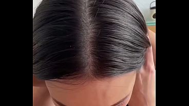Petite Teen 19yo Brunette Latina Takes Rough Anal and Squirts — POV