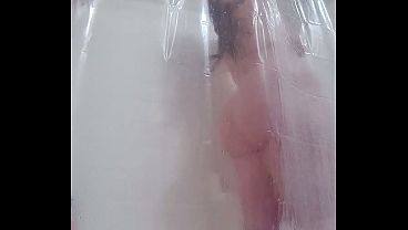shampoo running down my back