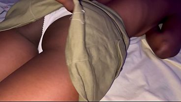 Slim Ebony Stepsister Wants It Slow And Fast At The Same Time