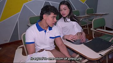 The hottest college students. We fuck in class!
