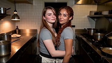Two dirty and horny female chefs – AI Interactive Video